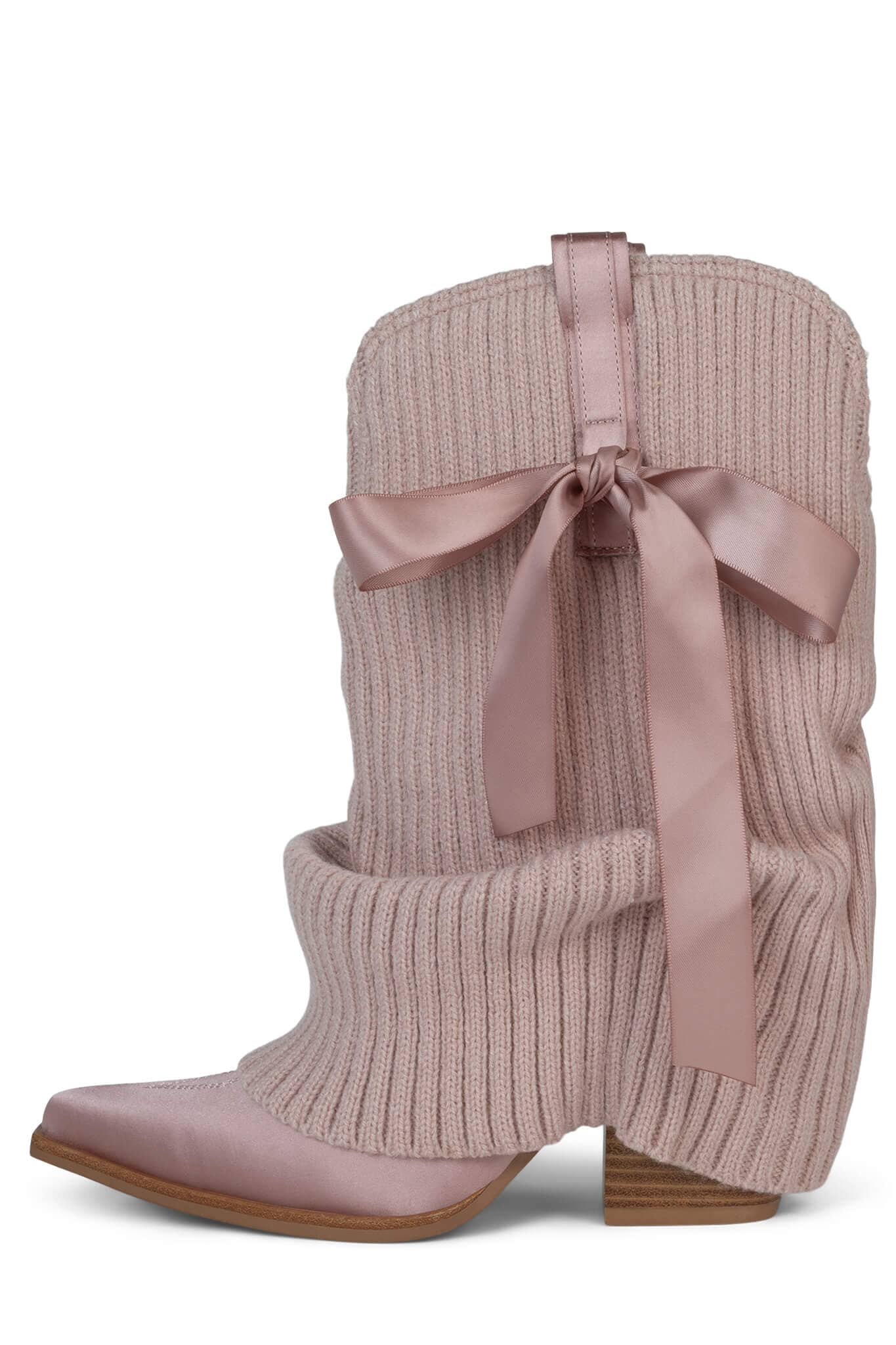 Understated Leather Ballet Boots by Jeffrey Campbell